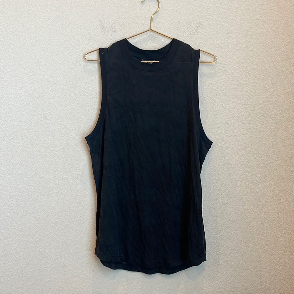 Ivy Park Floral Burnout Sleevless Muscle Tank Size Small